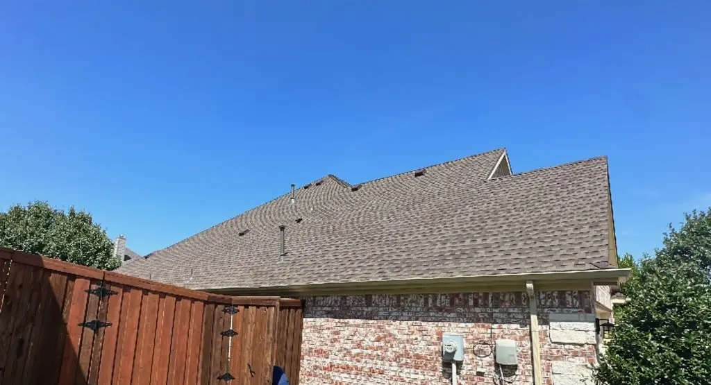 Completed roof replacement project in Grandville